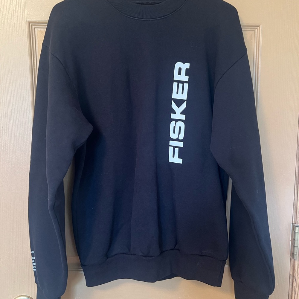 Fisker Unisex Black Sweater